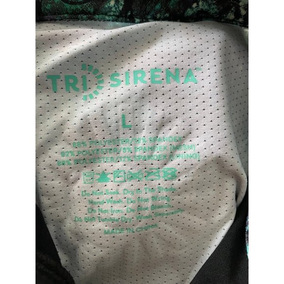 Tru sirena midnight mermaid upf 50 quarter zip long sleeve size large - Picture 3 of 3